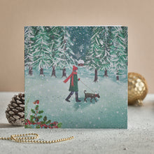 Load image into Gallery viewer, A Christmas stroll Christmas cards, Pack of 10