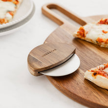 Load image into Gallery viewer, Acacia Pizza Wheel Cutter