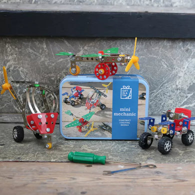 Mini Mechanic Construction Set - In a Tin