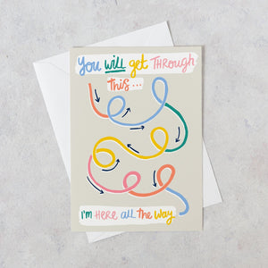 Personalised You Will Get Through This Card