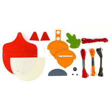 Load image into Gallery viewer, Woodlands Fox My Felt Bag Set (Craft Kit)
