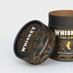 Whiskey Glass & Socks Gift Set