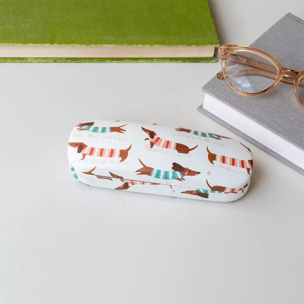 Glasses Case & Cleaning Cloth - Sausage Dog