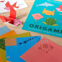 Load image into Gallery viewer, Make Your Own Origami Animals - Kids Craft Kit