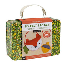 Load image into Gallery viewer, Woodlands Fox My Felt Bag Set (Craft Kit)