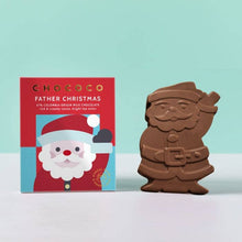Load image into Gallery viewer, Milk Chocolate Father Christmas
