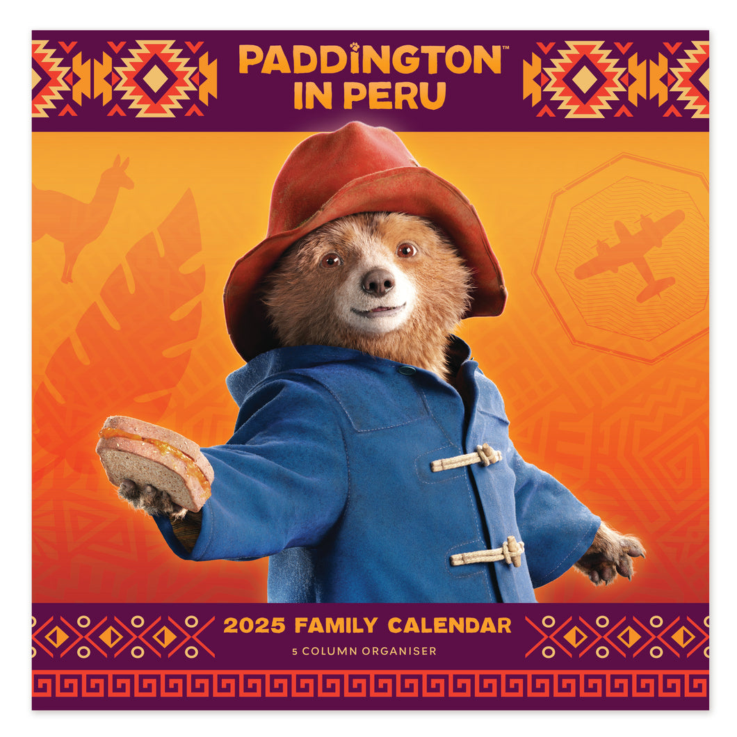 Paddington In Peru Family Planner 2025