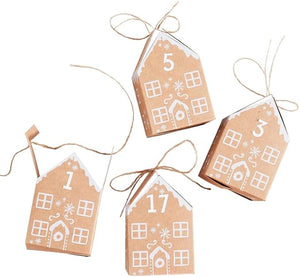 Gingerbread Advent Boxes