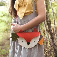Load image into Gallery viewer, Woodlands Fox My Felt Bag Set (Craft Kit)