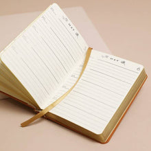 Load image into Gallery viewer, Orange Five Year Thought a Day Journal