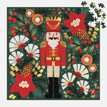 Load image into Gallery viewer, Merry Nutcracker 500 Piece Foil Puzzle (Jigsaw Products)