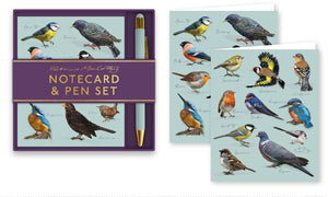 Notecard & Pen Set - Birds