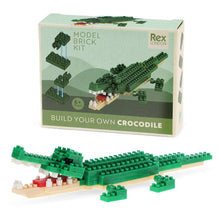 Load image into Gallery viewer, Build Your Own Animal Model Brick Kit - Crocodile