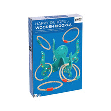 Load image into Gallery viewer, Happy Octopus Wooden Hoopla (Toys Made of Wood)