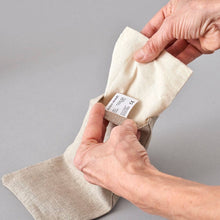 Load image into Gallery viewer, Eye Pillow - Hot/Cold: Plain Linen