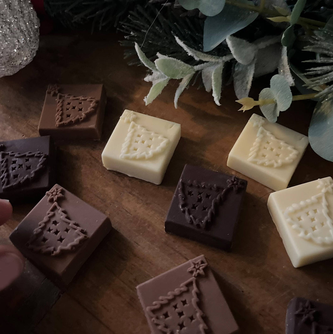 Assorted Chocolate Christmas Trees