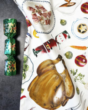 Load image into Gallery viewer, Christmas Dinner Tea Towel - Christmas Gift - Kitchen Towel