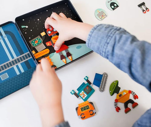 Robot Remix On-the-Go Magnetic Play Set