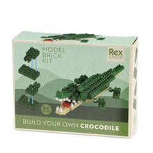 Load image into Gallery viewer, Build Your Own Animal Model Brick Kit - Crocodile
