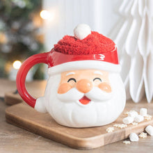 Load image into Gallery viewer, Jolly Santa Christmas Mug and Socks Set