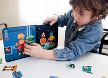 Load image into Gallery viewer, Robot Remix On-the-Go Magnetic Play Set