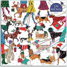 Load image into Gallery viewer, Winter Dogs 500 Piece Puzzle