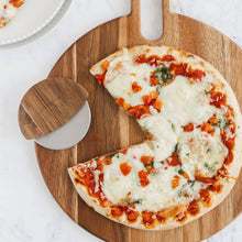 Load image into Gallery viewer, Acacia Pizza Wheel Cutter