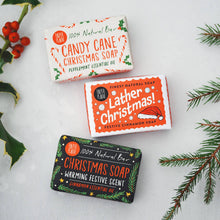 Load image into Gallery viewer, 100% Natural Vegan Christmas Soap Bar