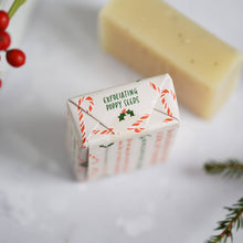 Load image into Gallery viewer, Peppermint Candy Cane Christmas Soap Bar