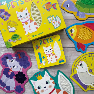 Pets Jigsaw Puzzles - Touch and Feel
