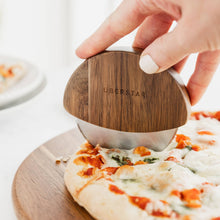 Load image into Gallery viewer, Acacia Pizza Wheel Cutter