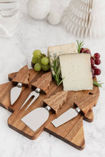 Load image into Gallery viewer, Charcuterie Tree Acacia Serving Board - Natural