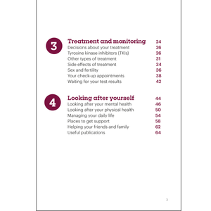 Chronic myeloid leukaemia (CML) booklet and download