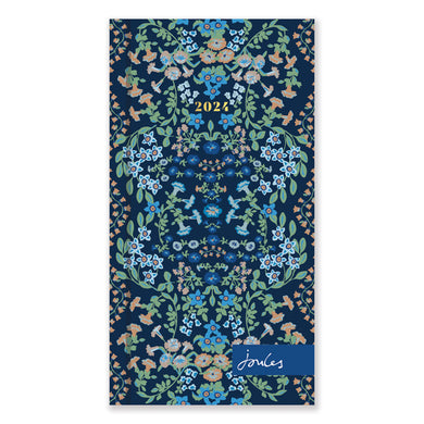 Joules Floral Slim Diary 2024