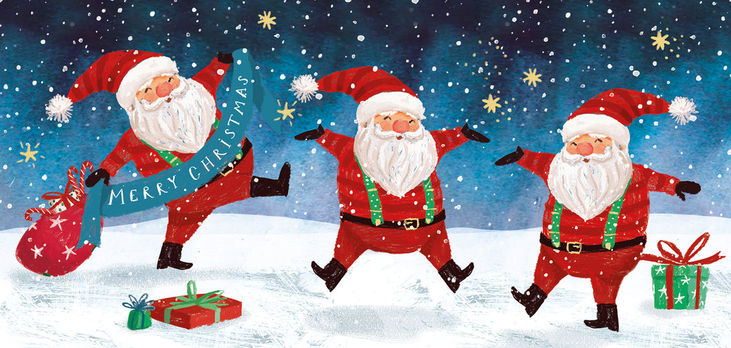 Santa's Party Money Wallet