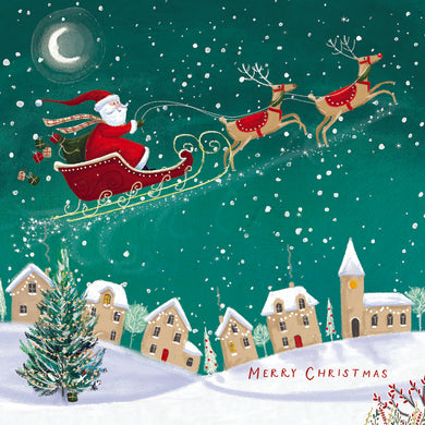 Flying Through the Night Christmas cards - Pack of 10