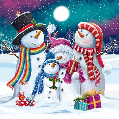 The Family Snow Christmas cards - Pack of 10