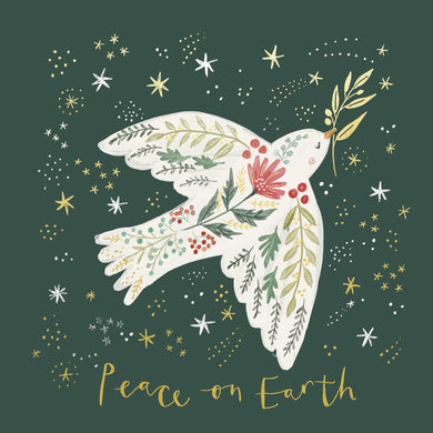 Peace on Earth Christmas cards, Pack of 10