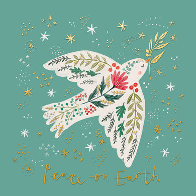 Peace on Earth Dove Christmas cards - Pack of 10