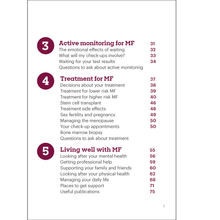 Load image into Gallery viewer, Myelofibrosis (MF) booklet and download