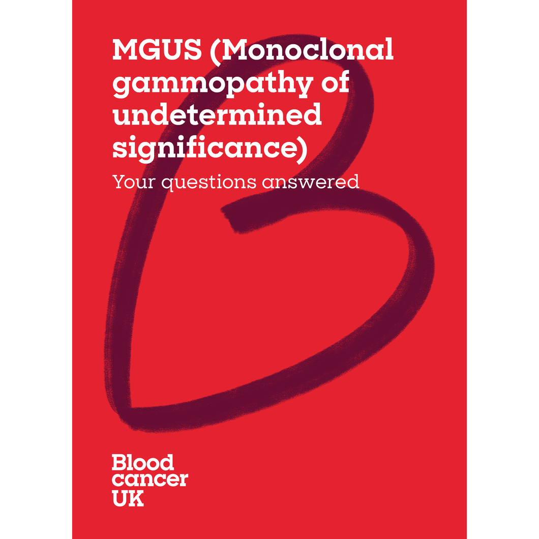 Monoclonal gammopathy of undetermined significance (MGUS) booklet and download