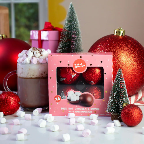 Milk Chocolate Hot Chocolate Bombs - Pack of 4