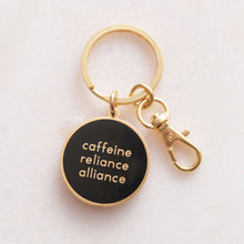 Load image into Gallery viewer, Caffeine Reliance Alliance - Enamel Keyring