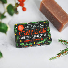 Load image into Gallery viewer, 100% Natural Vegan Christmas Soap Bar