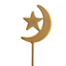 Load image into Gallery viewer, Set of 4 Star and Moon Teaspoons