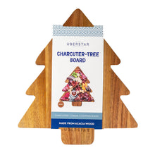 Load image into Gallery viewer, Charcuterie Tree Acacia Serving Board - Natural