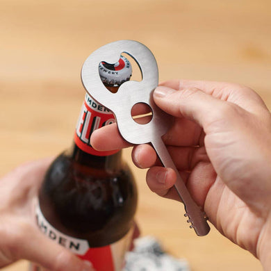 Solid Steel Guitar Bottle Opener