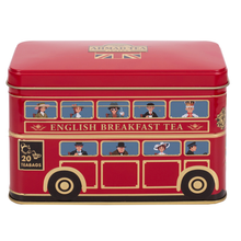 Load image into Gallery viewer, London Bus Tea Caddy | 20 English Breakfast Teabags