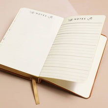 Load image into Gallery viewer, Orange Five Year Thought a Day Journal