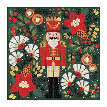 Load image into Gallery viewer, Merry Nutcracker 500 Piece Foil Puzzle (Jigsaw Products)
